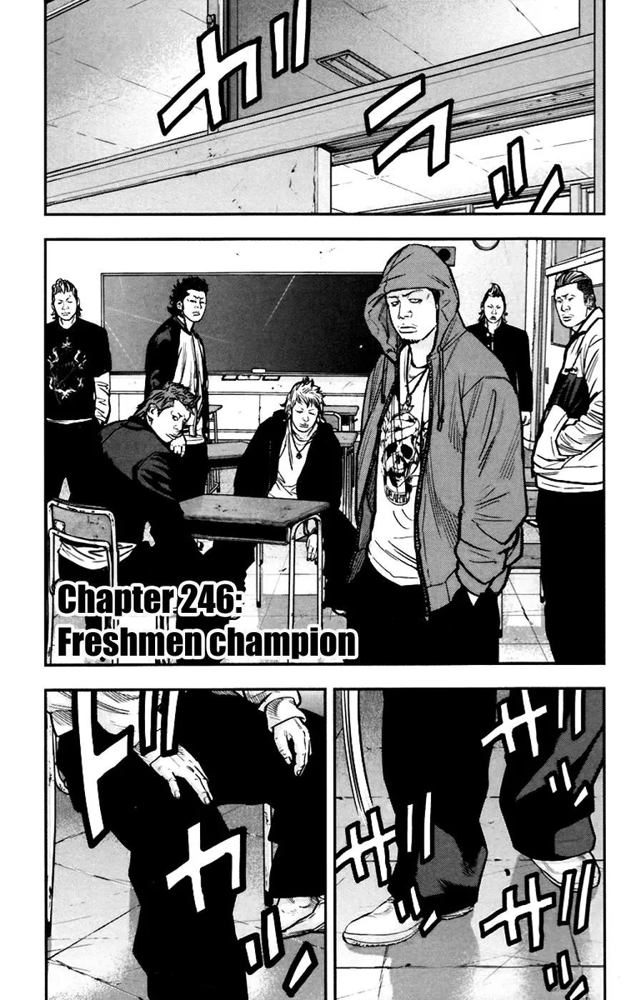 Clover (TETSUHIRO Hirakawa) Chapter 246 page 2 - Chapter 246: Freshmen champion