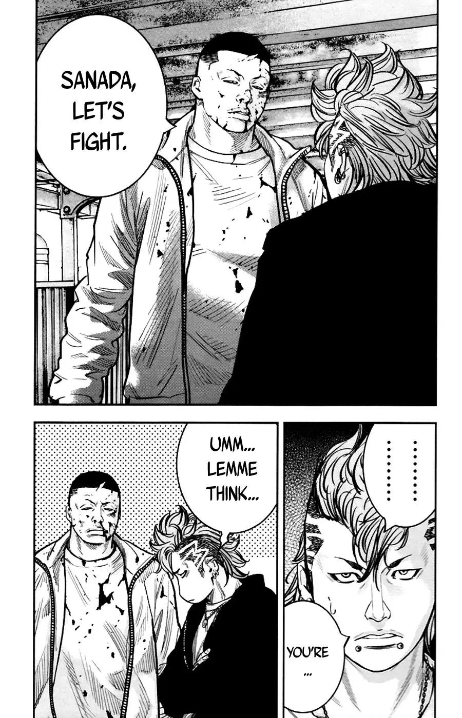 Clover (TETSUHIRO Hirakawa) Chapter 247 page 4 - Chapter 247: Maeda Makoto vs. Tabata Kaname