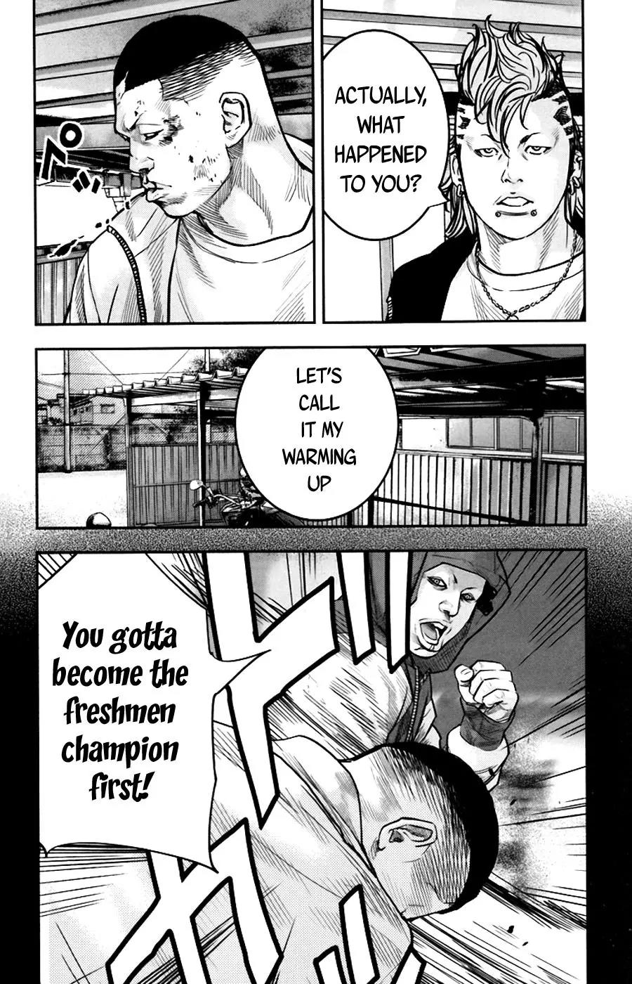 Clover (TETSUHIRO Hirakawa) Chapter 247 page 5 - Chapter 247: Maeda Makoto vs. Tabata Kaname