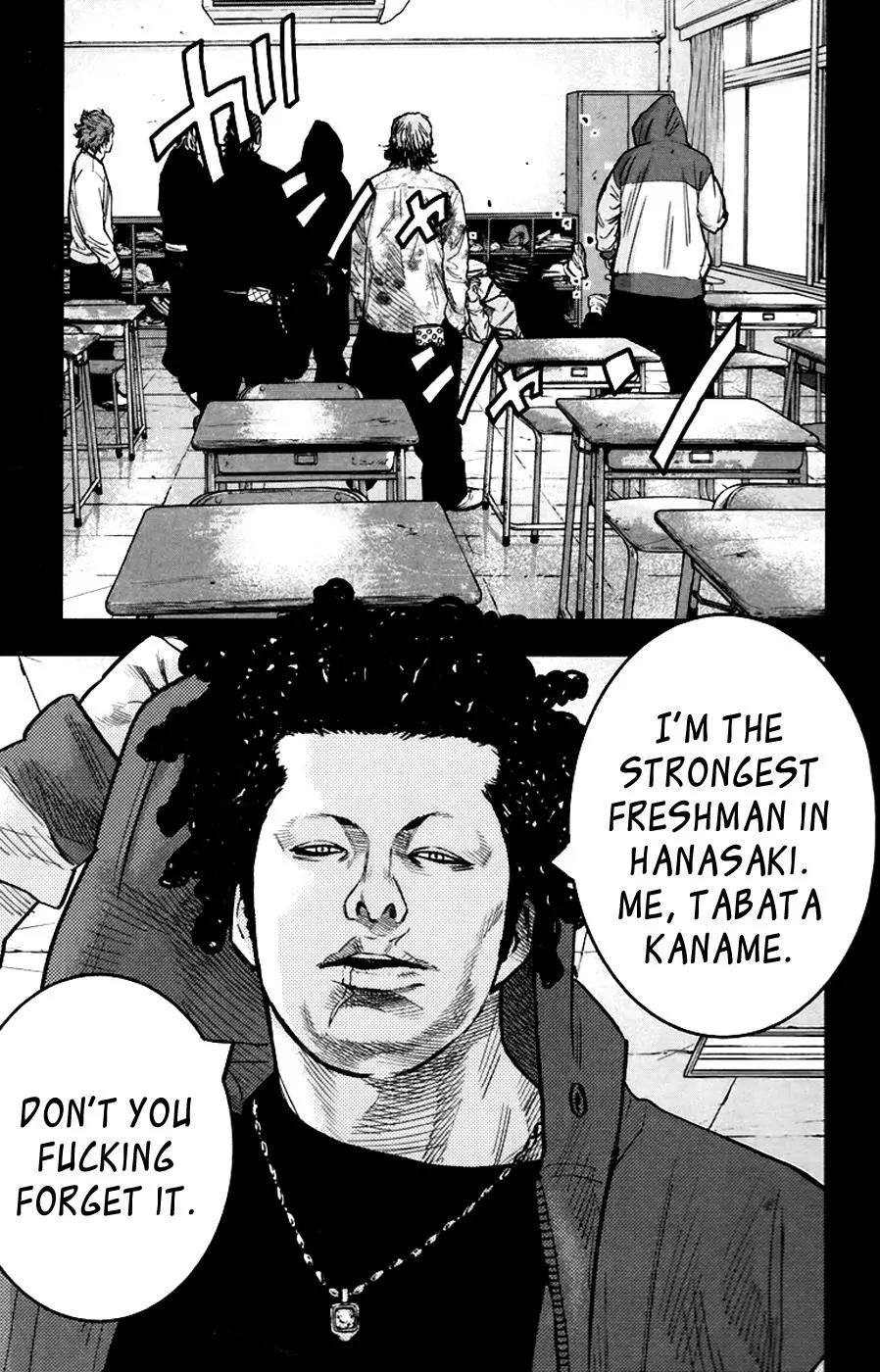 Clover (TETSUHIRO Hirakawa) Chapter 247 page 6 - Chapter 247: Maeda Makoto vs. Tabata Kaname