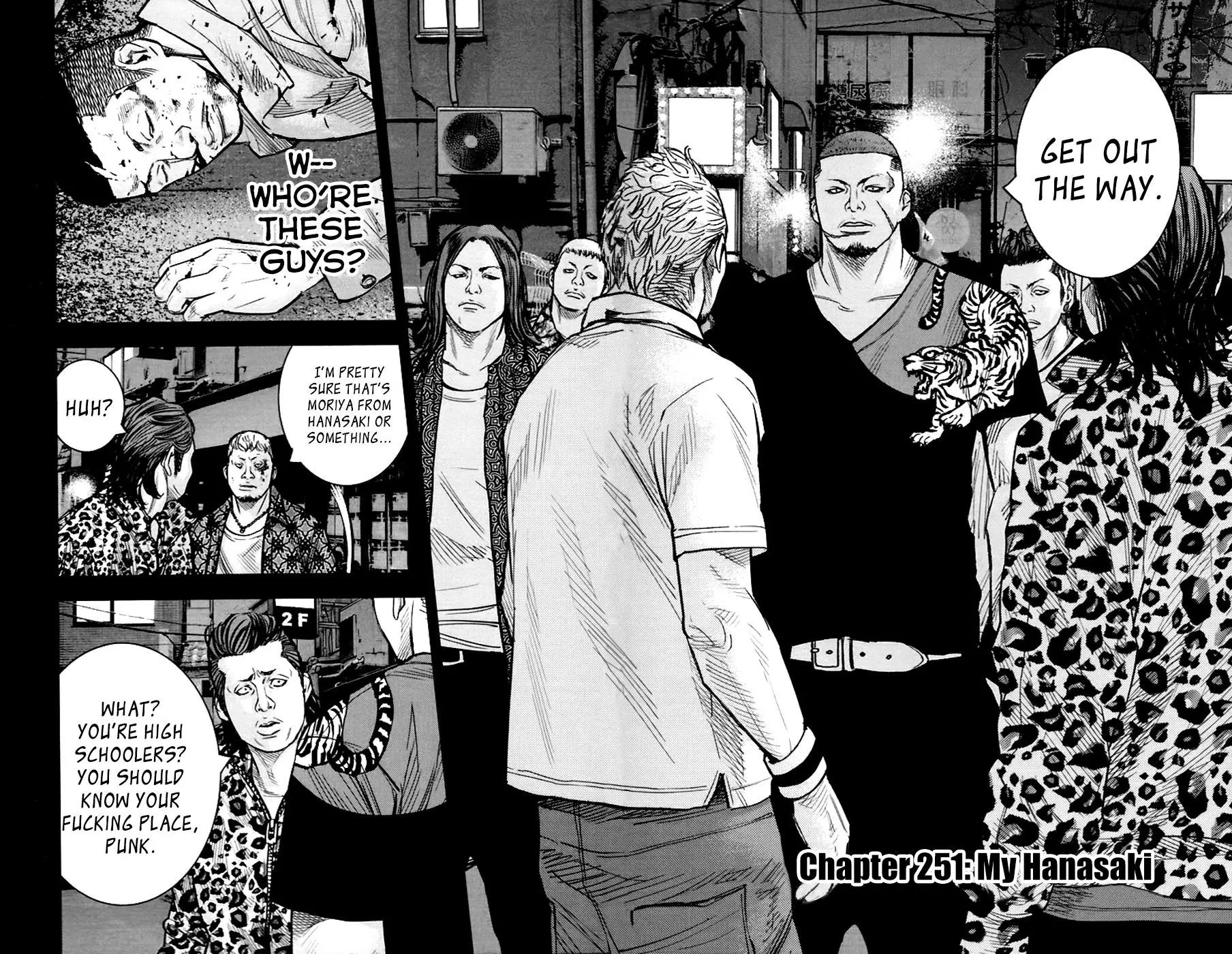 Clover (TETSUHIRO Hirakawa) Chapter 251 page 5 - Chapter 251: My Hanasaki