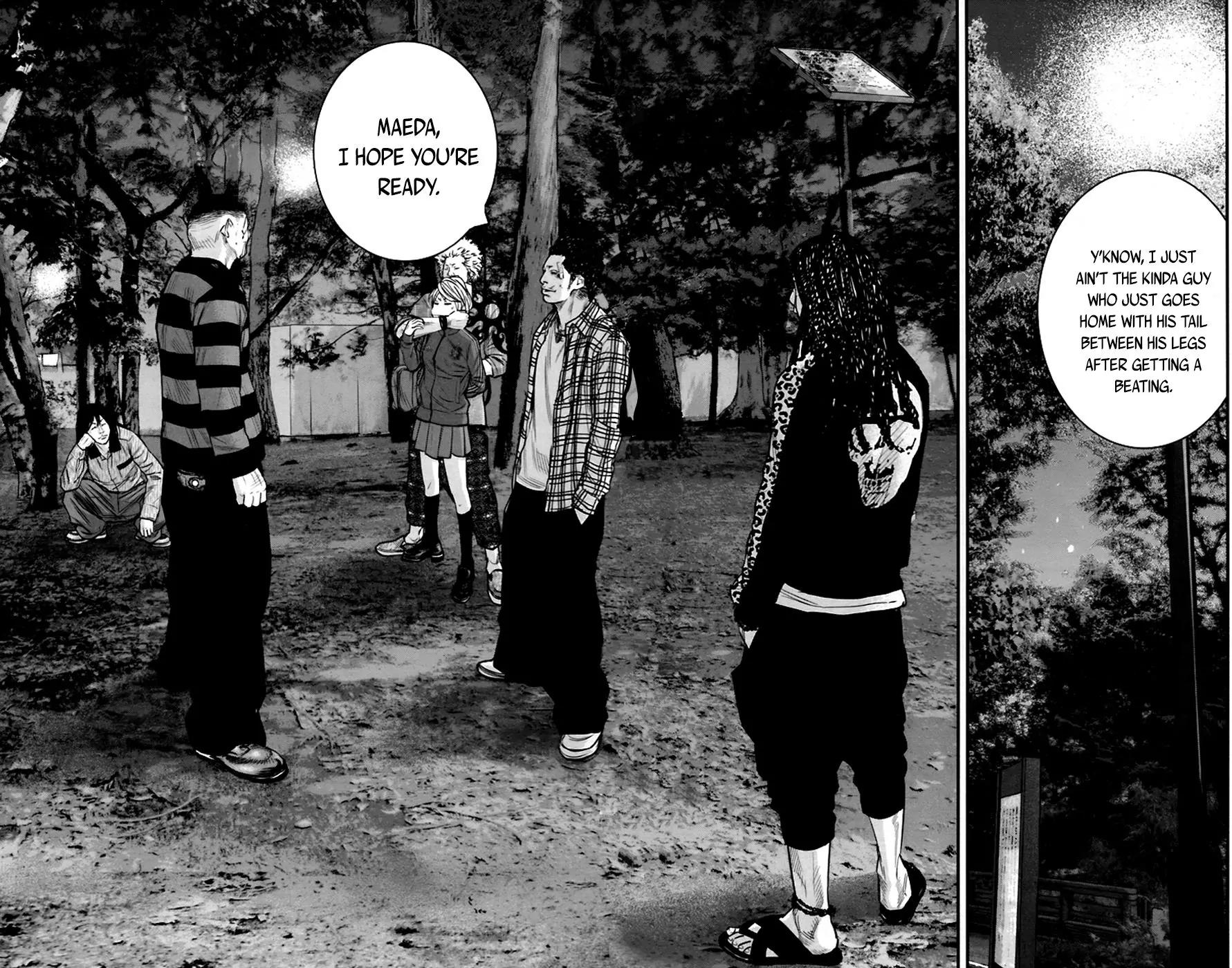 Clover (TETSUHIRO Hirakawa) Chapter 255 page 5 - Chapter 255: A Night in the Park