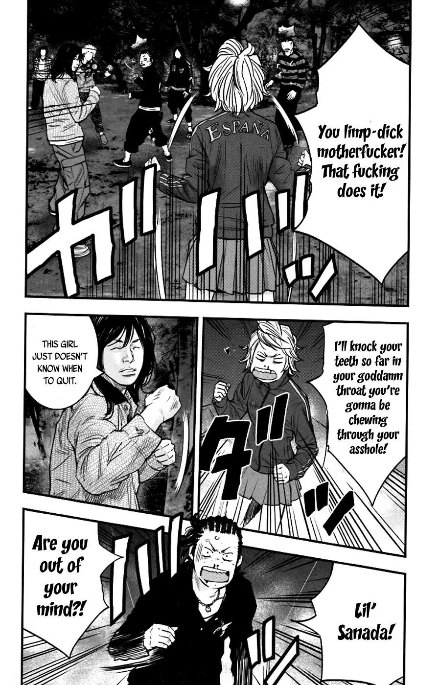 Clover (TETSUHIRO Hirakawa) Chapter 256 page 11 - Chapter 256: Reckless girl