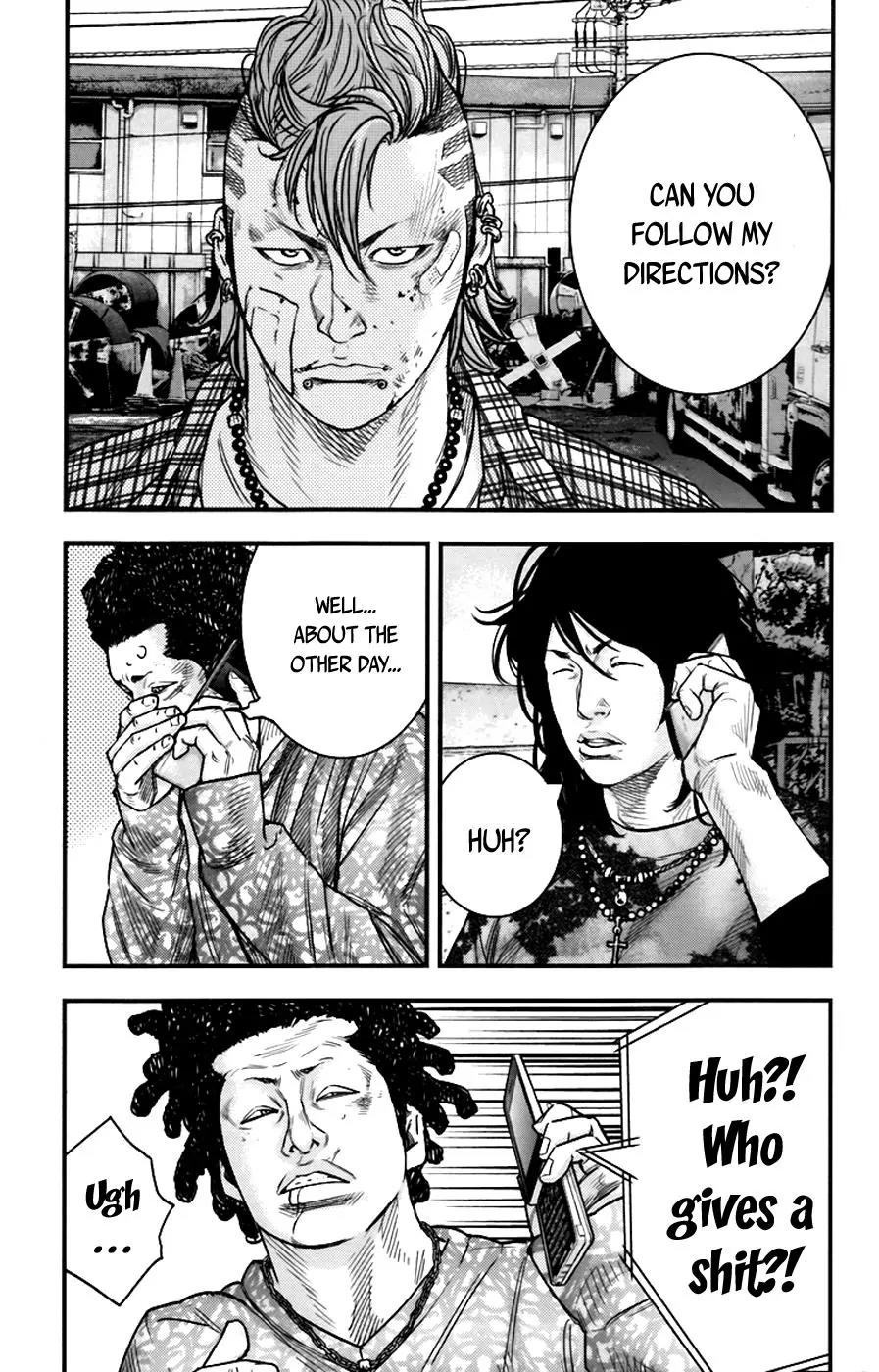 Clover (TETSUHIRO Hirakawa) Chapter 260 page 11 - Chapter 260: A Man Called Isozumi Ryou