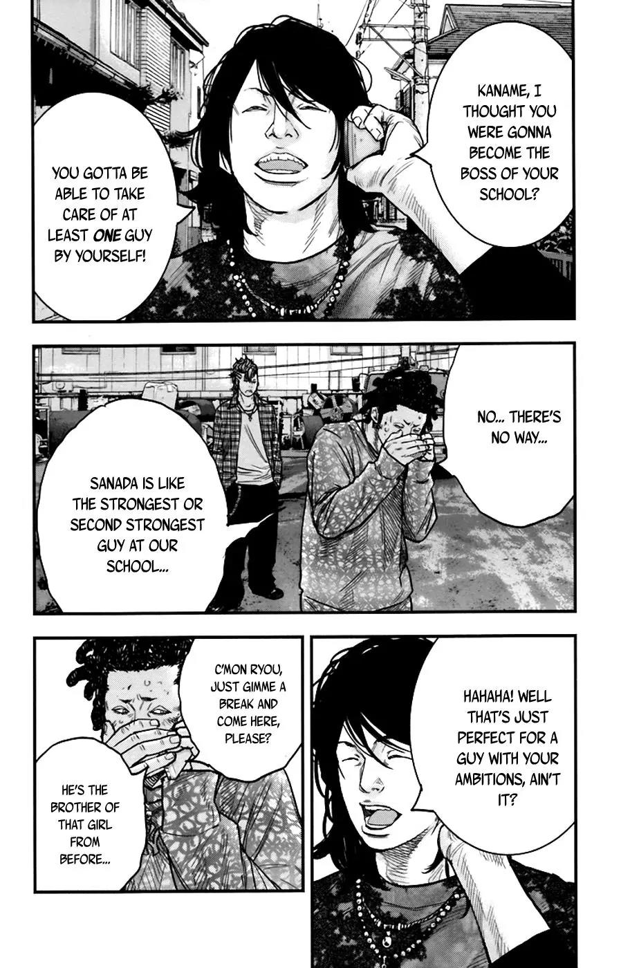 Clover (TETSUHIRO Hirakawa) Chapter 260 page 12 - Chapter 260: A Man Called Isozumi Ryou