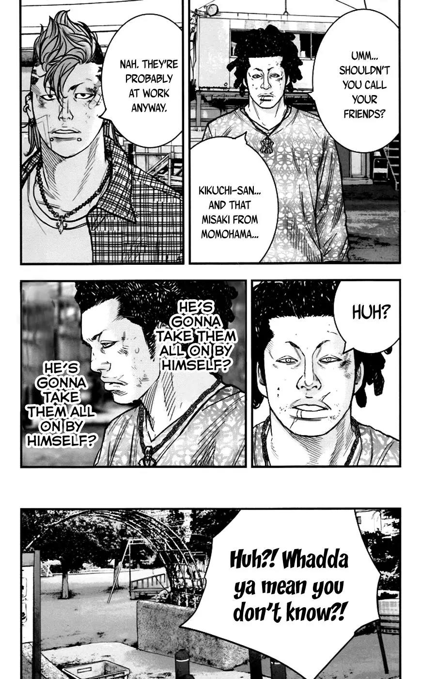Clover (TETSUHIRO Hirakawa) Chapter 260 page 14 - Chapter 260: A Man Called Isozumi Ryou