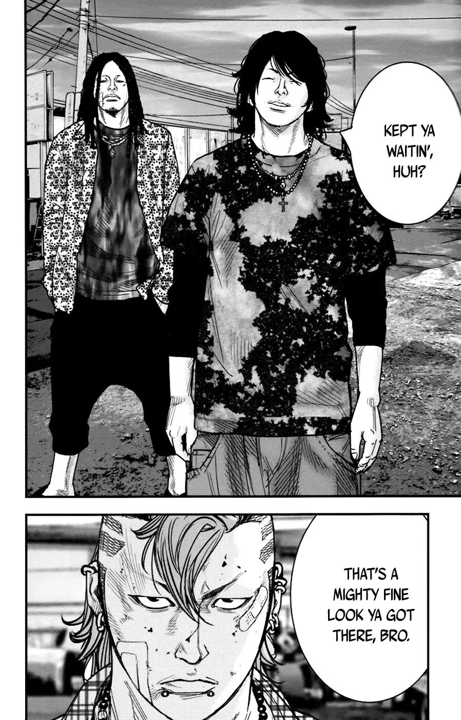 Clover (TETSUHIRO Hirakawa) Chapter 260 page 18 - Chapter 260: A Man Called Isozumi Ryou