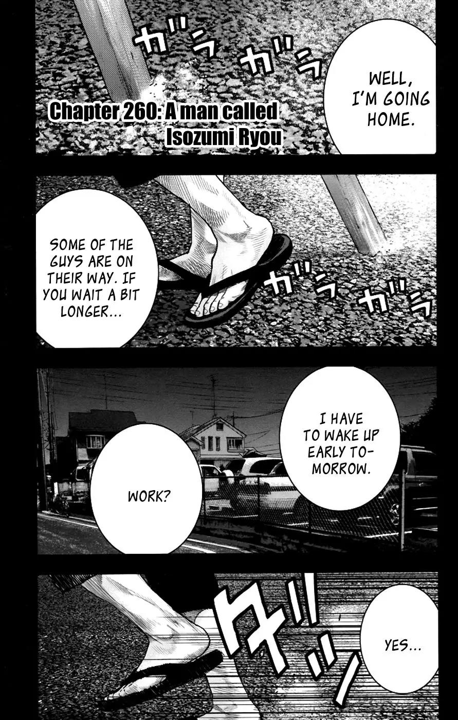 Clover (TETSUHIRO Hirakawa) Chapter 260 page 2 - Chapter 260: A Man Called Isozumi Ryou