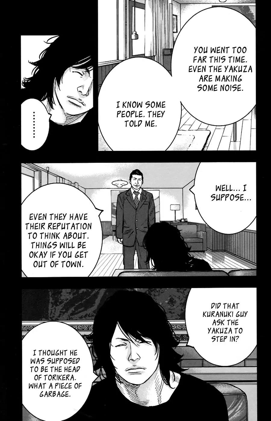Clover (TETSUHIRO Hirakawa) Chapter 260 page 7 - Chapter 260: A Man Called Isozumi Ryou