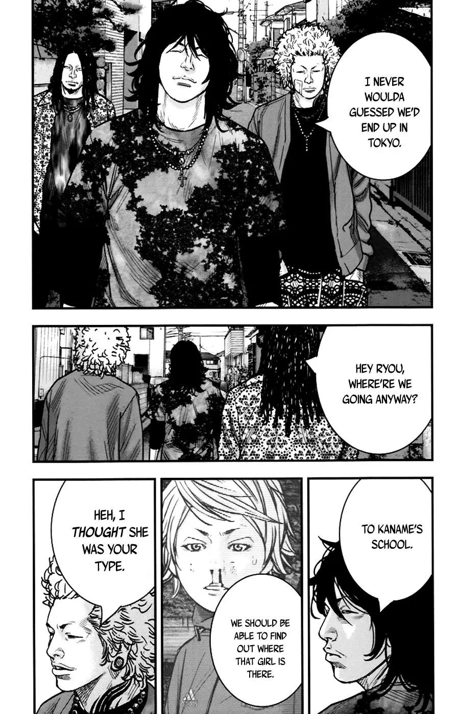 Clover (TETSUHIRO Hirakawa) Chapter 260 page 9 - Chapter 260: A Man Called Isozumi Ryou