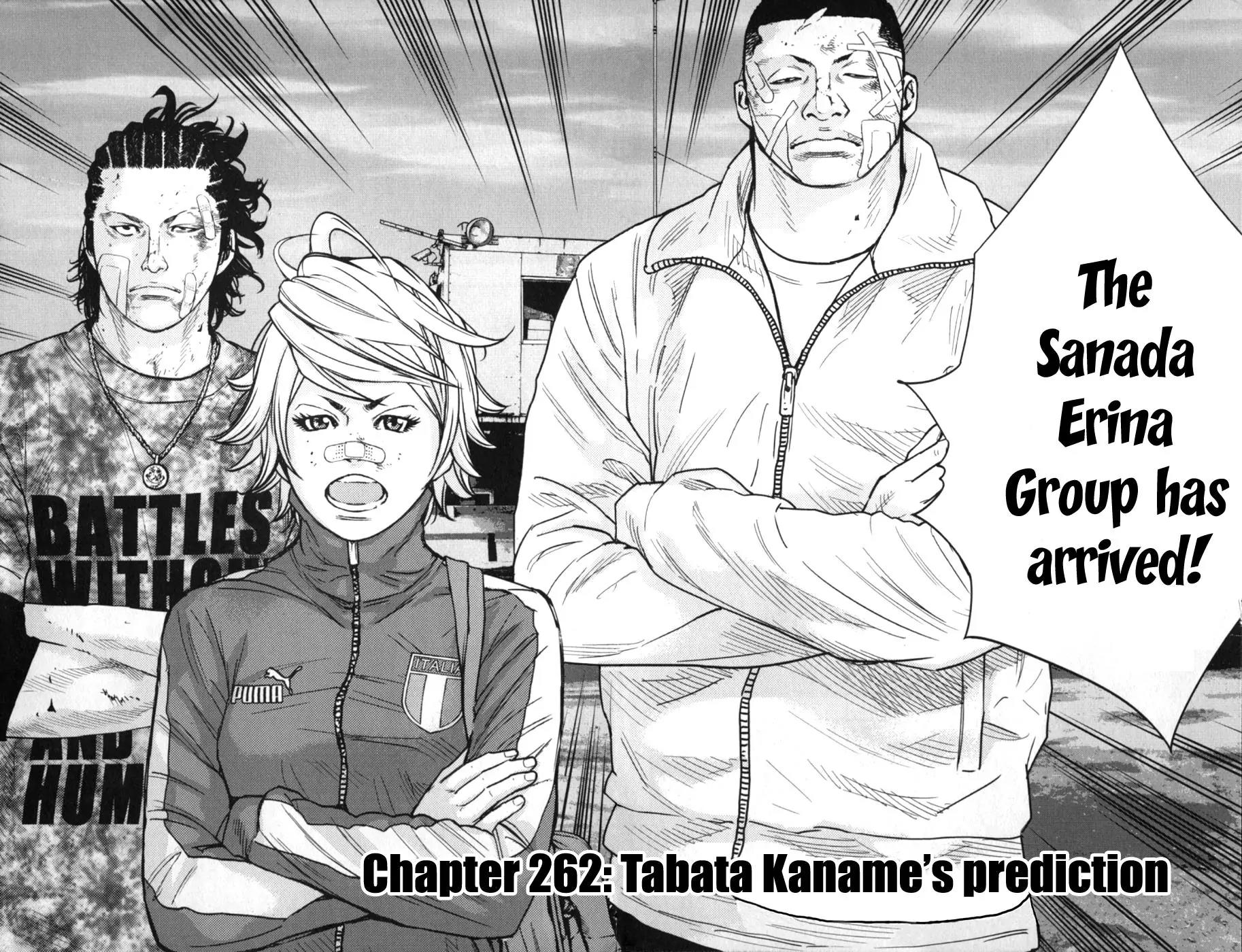 Clover (TETSUHIRO Hirakawa) Chapter 262 page 9 - Chapter 262: Tabata Kaname's Prediction