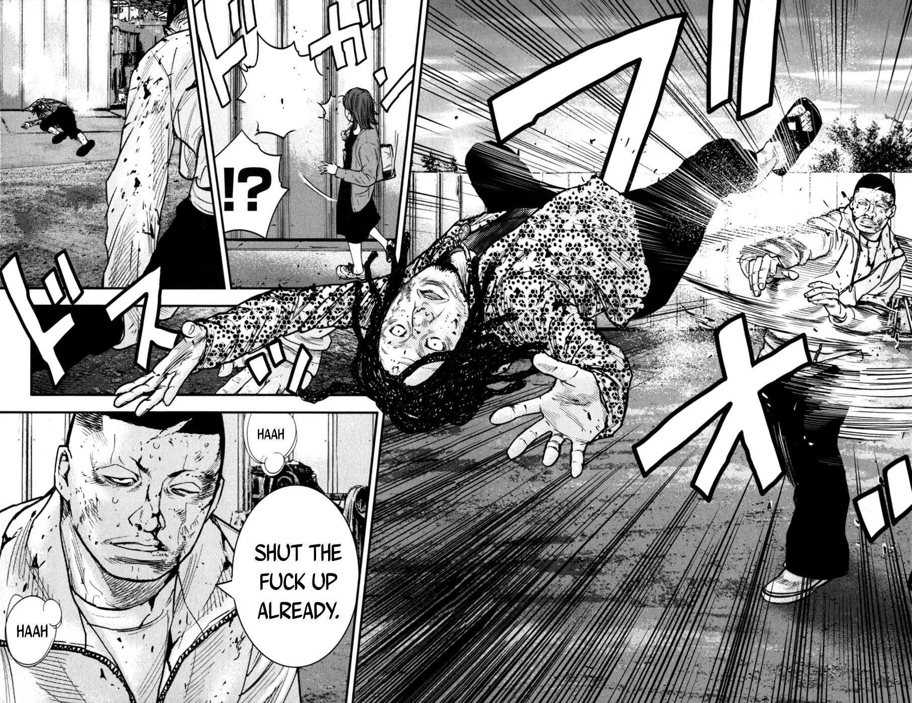 Clover (TETSUHIRO Hirakawa) Chapter 263 page 16 - Chapter 263: Riceball vs. Dreads