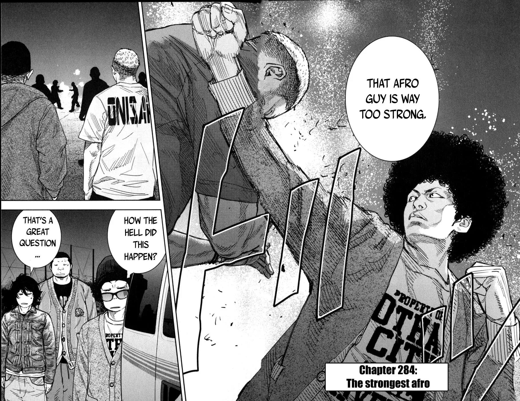 Clover (TETSUHIRO Hirakawa) Chapter 284 page 2 - Chapter 284: The Strongest afro