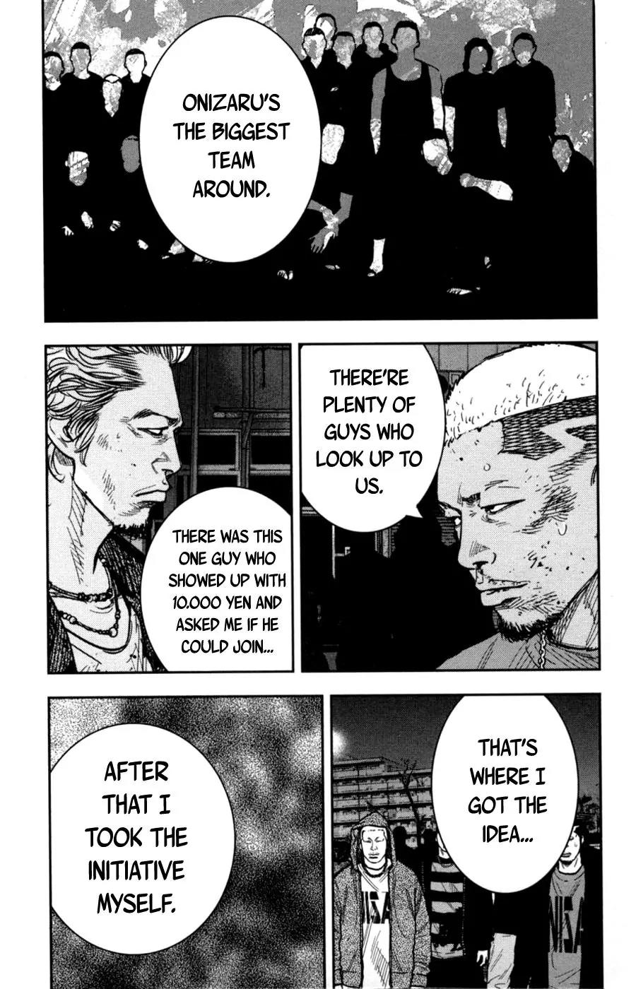Clover (TETSUHIRO Hirakawa) Chapter 286 page 9 - Chapter 286: Good for nothing little brother