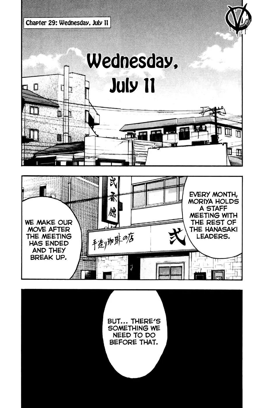 Clover (TETSUHIRO Hirakawa) Chapter 29 page 3 - Chapter 29 : Wednesday 11 July