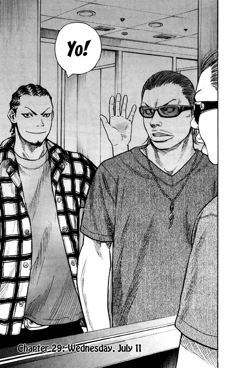 Clover (TETSUHIRO Hirakawa) Chapter 29 page 7 - Chapter 29 : Wednesday 11 July