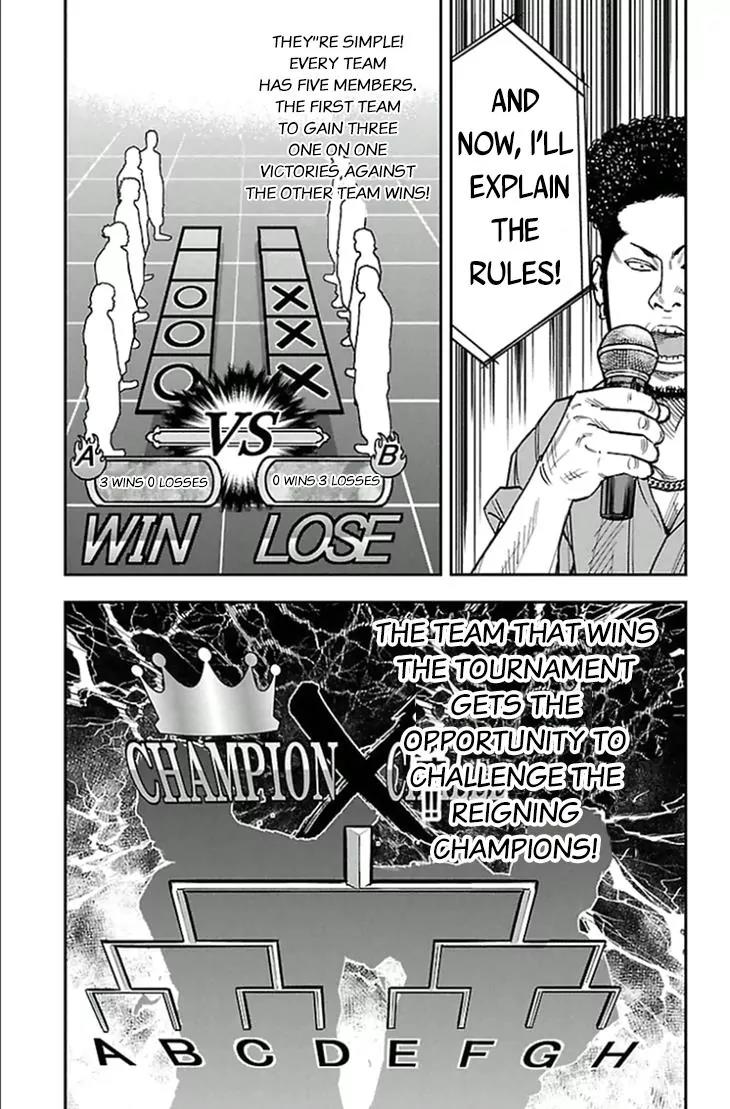 Clover (TETSUHIRO Hirakawa) Chapter 305 page 12 - Chapter 305: Kouyou Kamishima Fighting Championship