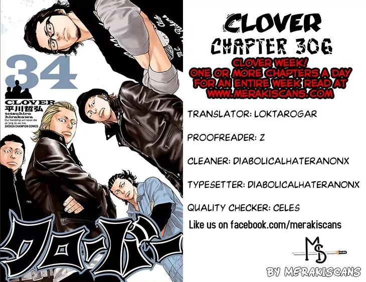 Clover (TETSUHIRO Hirakawa) Chapter 306 page 1 - Chapter 306: Team Misaki's 5 members
