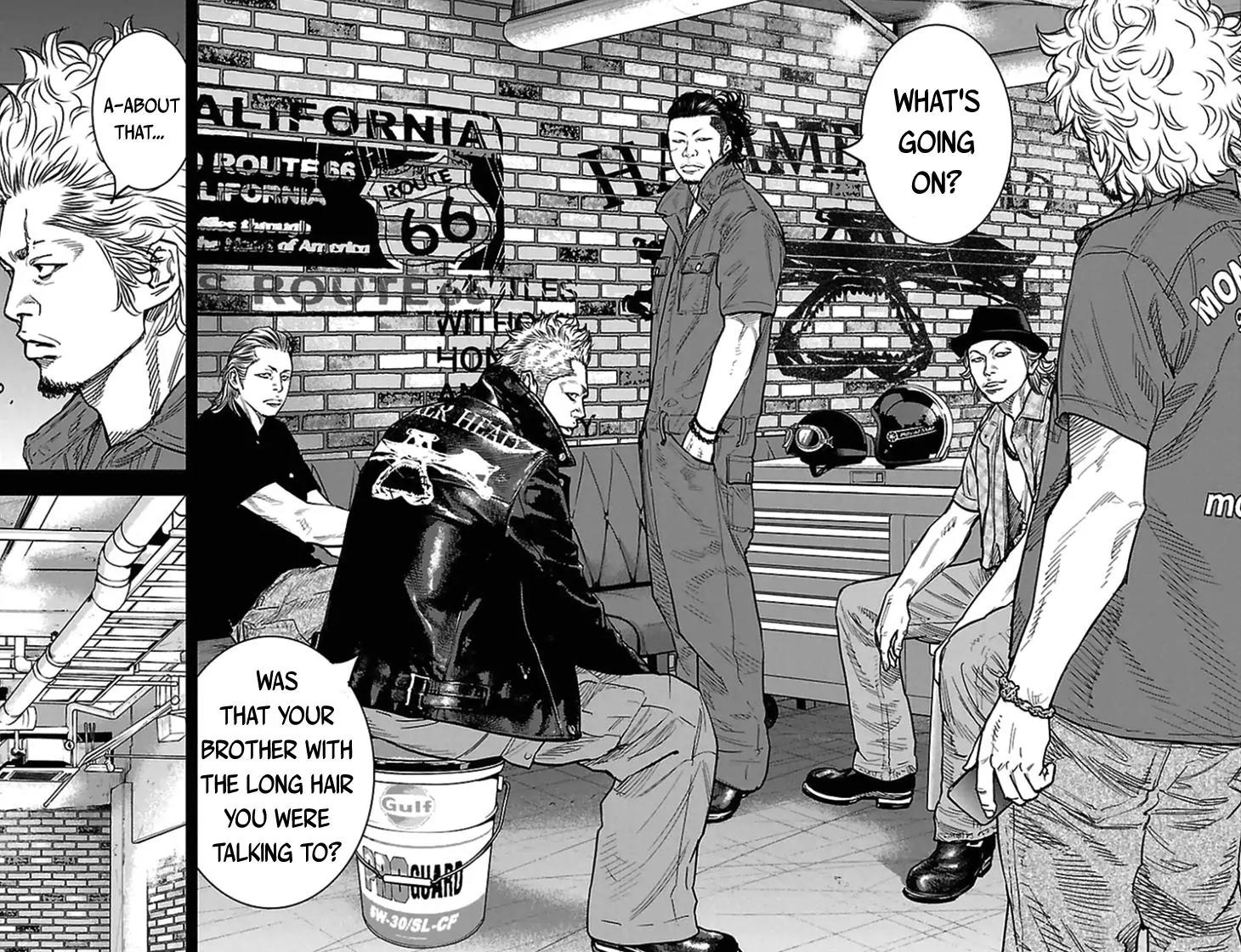 Clover (TETSUHIRO Hirakawa) Chapter 309 page 9 - Chapter 309: Team Misaki Depature