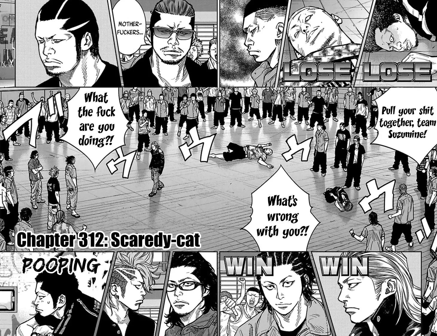 Clover (TETSUHIRO Hirakawa) Chapter 312 page 6 - Chapter 312: Scaredy-cat