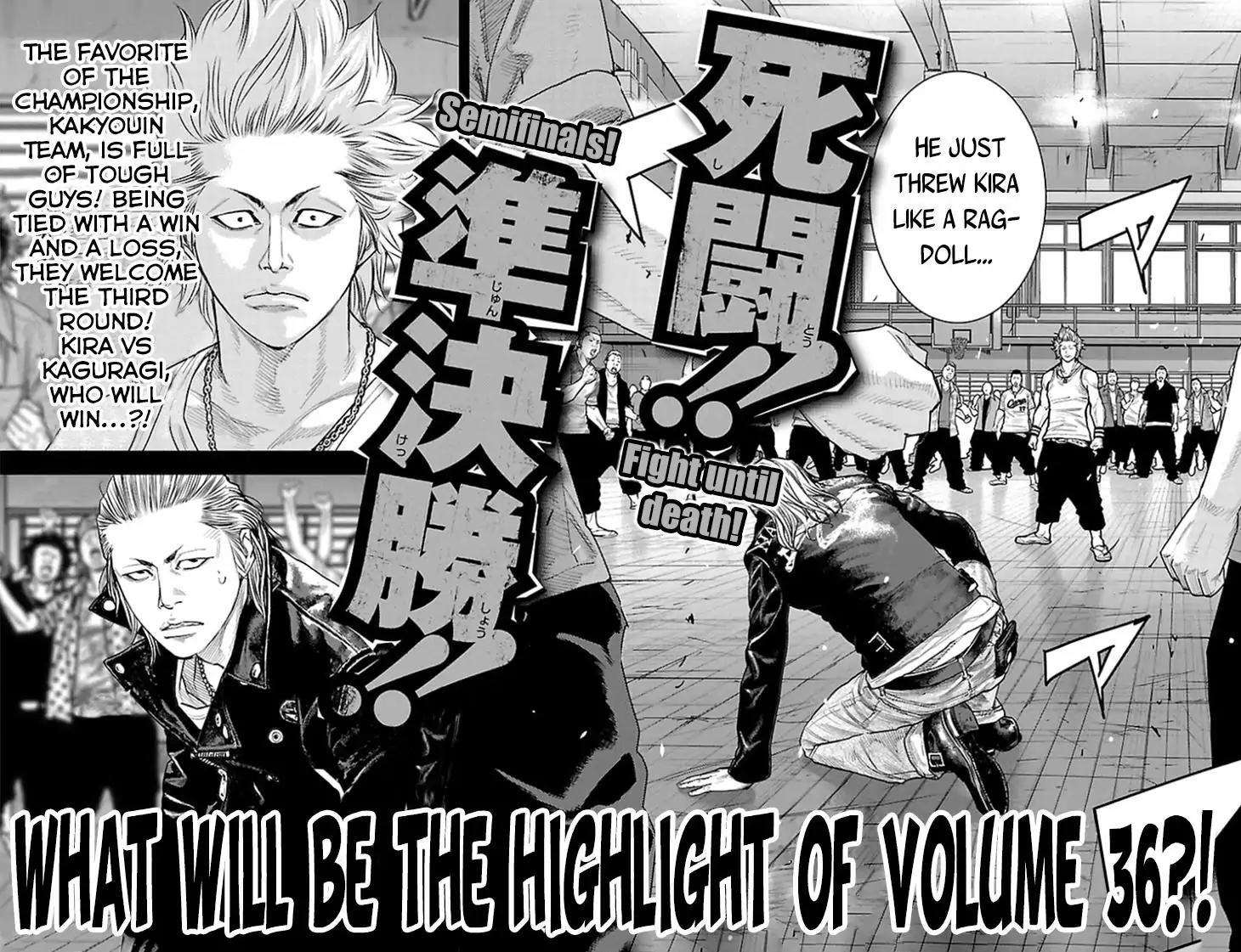 Clover (TETSUHIRO Hirakawa) Chapter 321 page 19 - Chapter 321: Semifinals round three