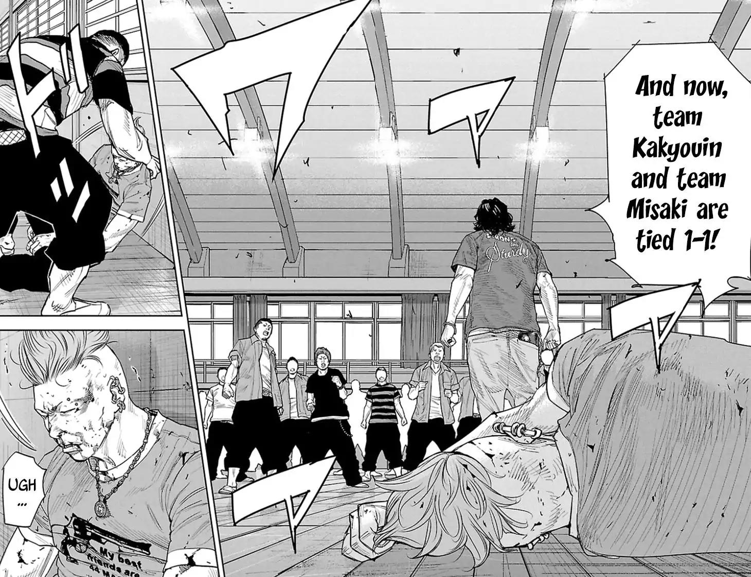 Clover (TETSUHIRO Hirakawa) Chapter 321 page 3 - Chapter 321: Semifinals round three