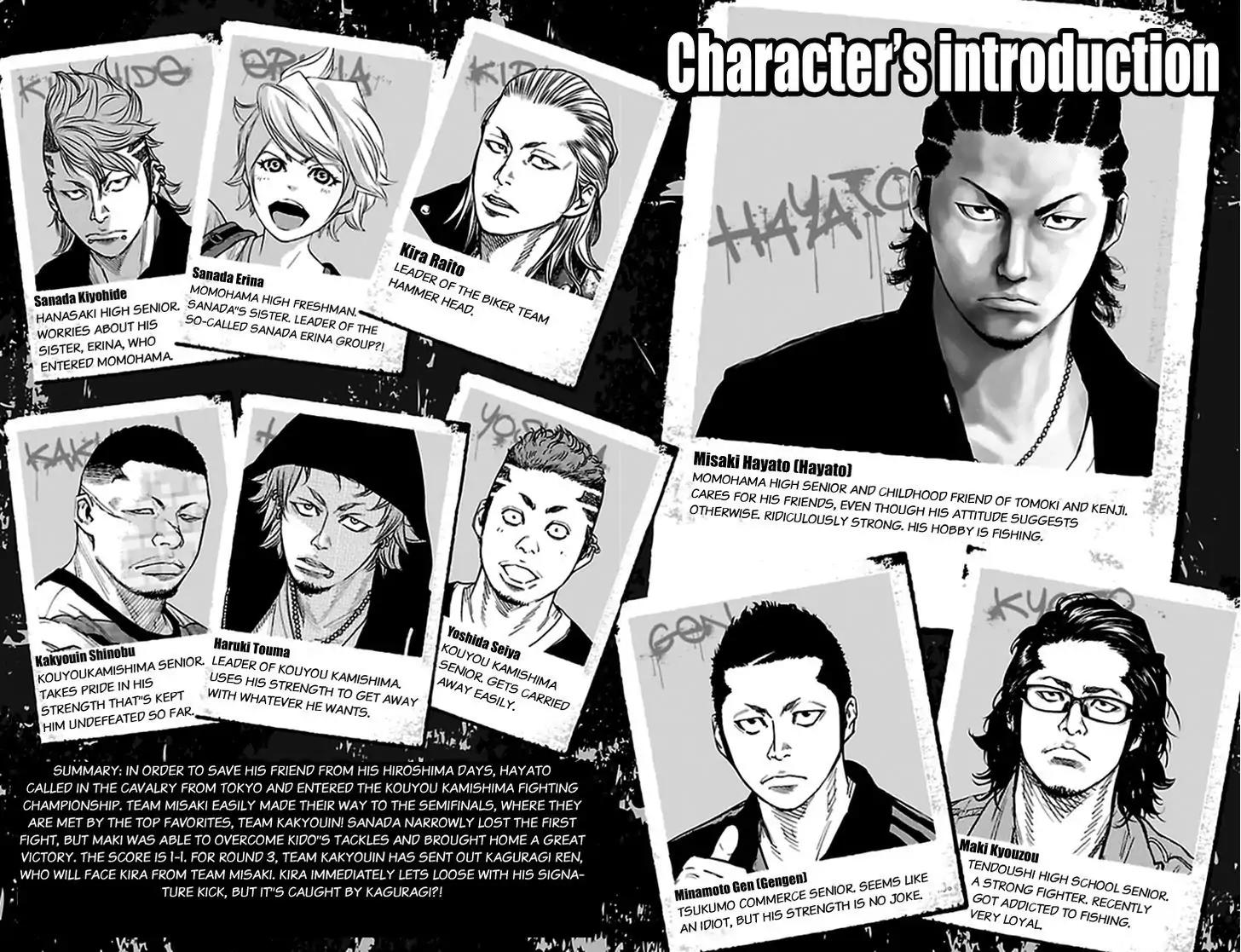 Clover (TETSUHIRO Hirakawa) Chapter 322 page 3 - Chapter 322: Kira Raito vs Kaguragi Ren