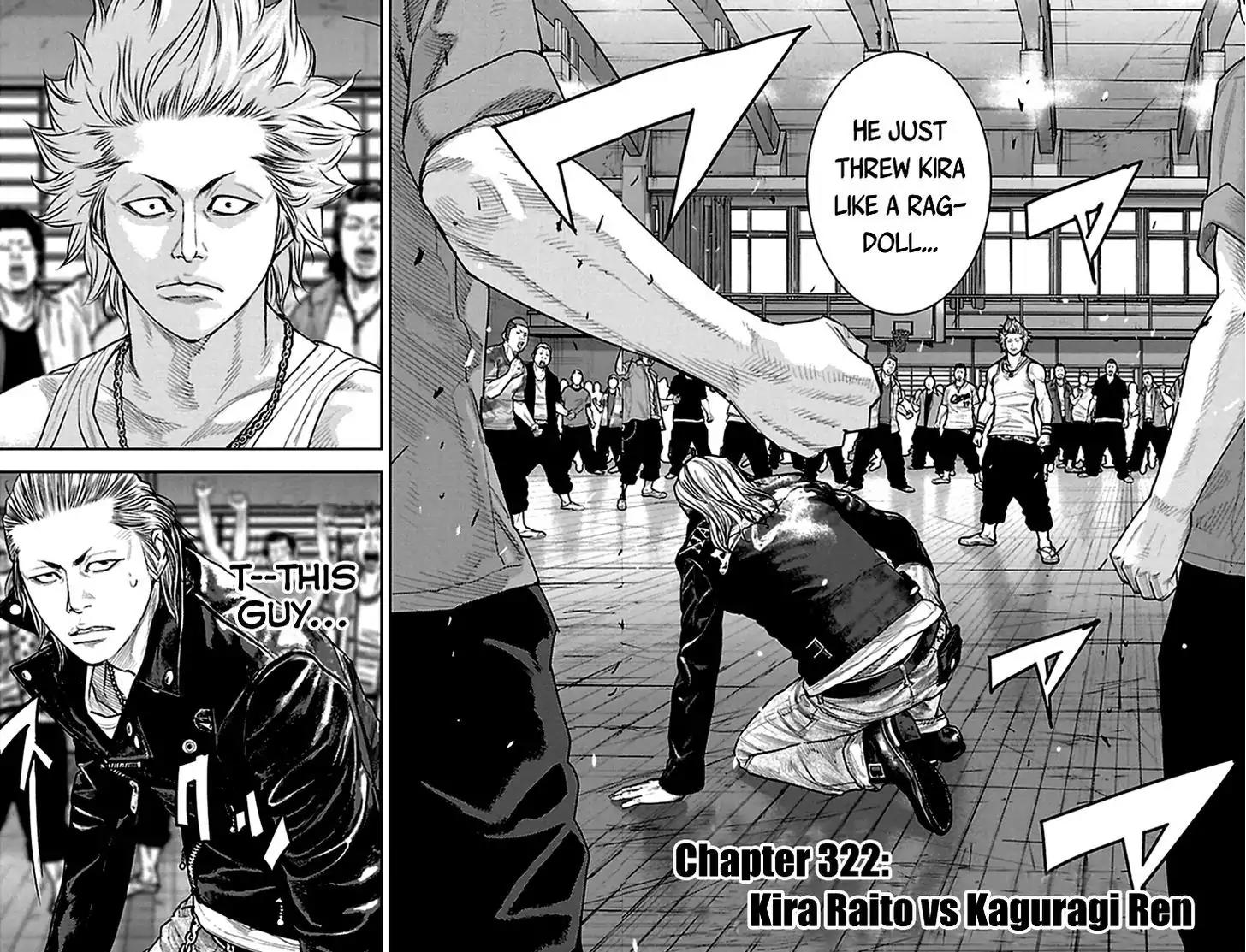 Clover (TETSUHIRO Hirakawa) Chapter 322 page 6 - Chapter 322: Kira Raito vs Kaguragi Ren