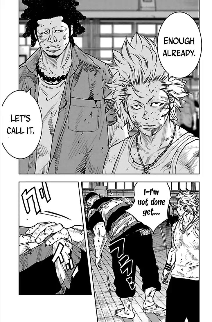 Clover (TETSUHIRO Hirakawa) Chapter 329 page 15 - Chapter 329: Kakyouin Shinobu vs Minamoto Gen, conclusion