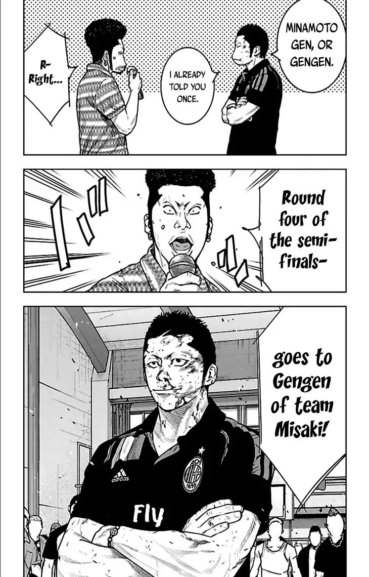 Clover (TETSUHIRO Hirakawa) Chapter 329 page 18 - Chapter 329: Kakyouin Shinobu vs Minamoto Gen, conclusion