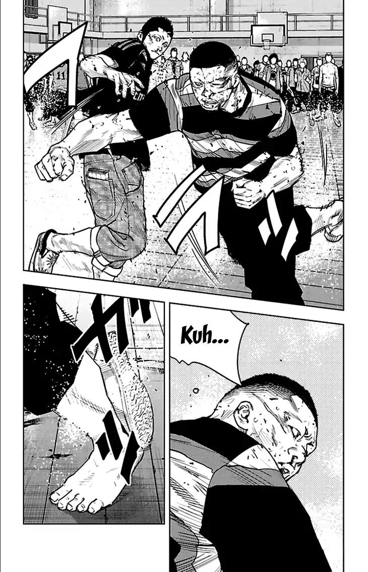 Clover (TETSUHIRO Hirakawa) Chapter 329 page 8 - Chapter 329: Kakyouin Shinobu vs Minamoto Gen, conclusion