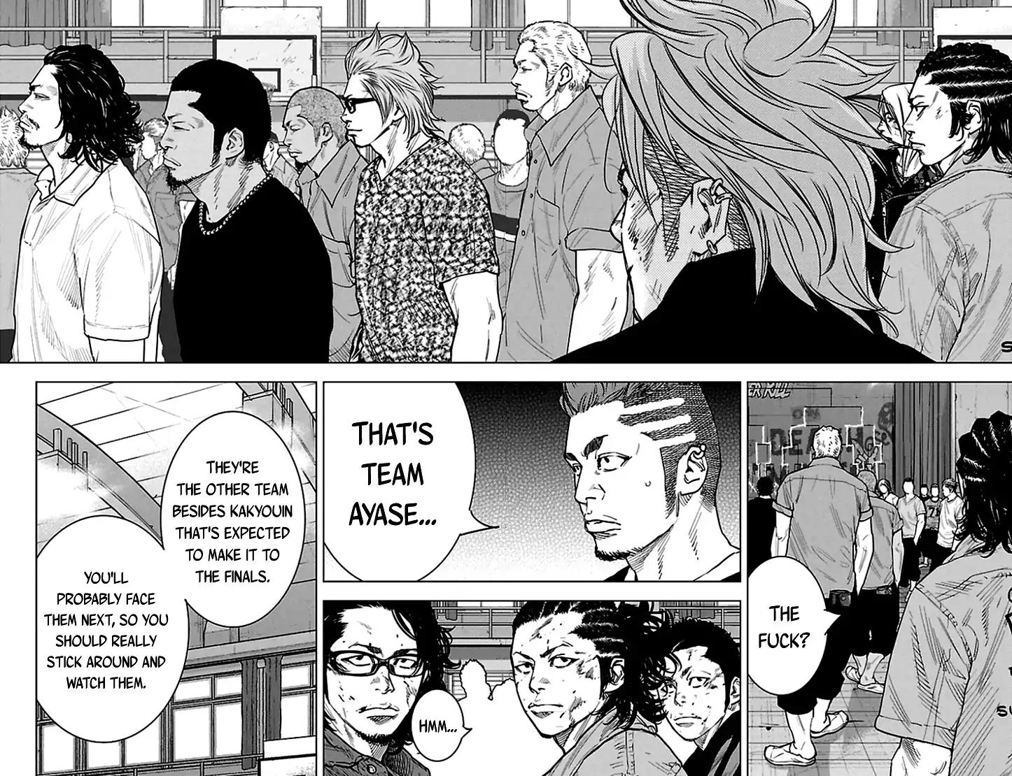 Clover (TETSUHIRO Hirakawa) Chapter 330 page 14 - Chapter 330: Team Ayase