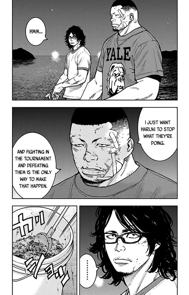 Clover (TETSUHIRO Hirakawa) Chapter 333 page 8 - Chapter 333: Haruki Touma and Yoshida Seiya