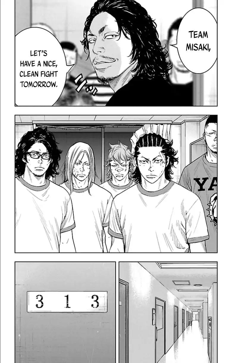 Clover (TETSUHIRO Hirakawa) Chapter 336 page 9 - Chapter 336: The Kouyou Kamishia Fighting Championship Finals