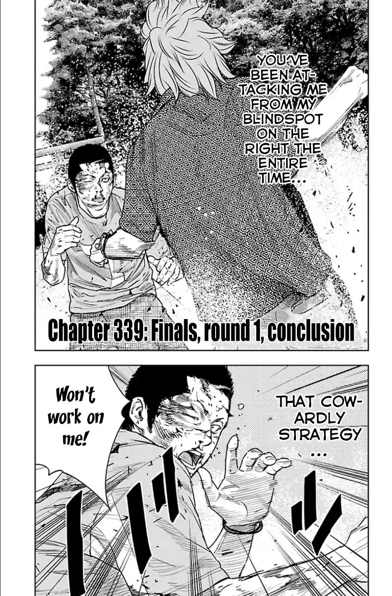 Clover (TETSUHIRO Hirakawa) Chapter 339 page 2 - Chapter 339: Finals, round 1, conclusion