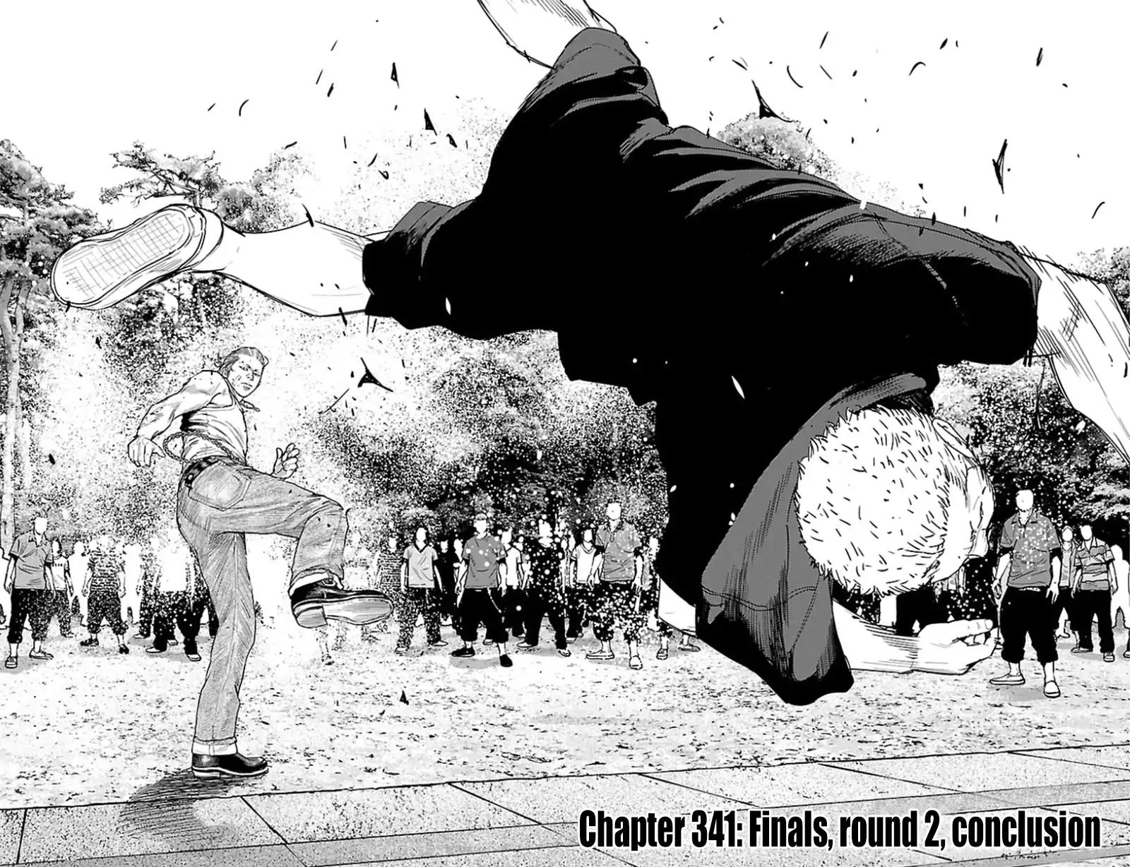 Clover (TETSUHIRO Hirakawa) Chapter 341 page 3 - Chapter 341: Finals, round 2, conclusion