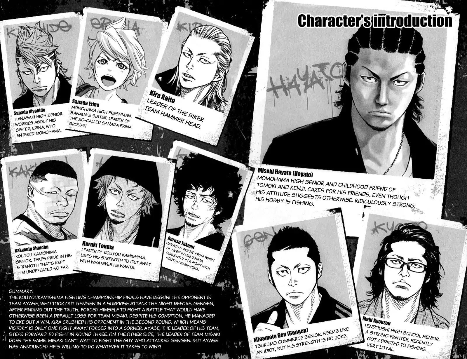 Clover (TETSUHIRO Hirakawa) Chapter 342 page 3 - Chapter 342: Finals, round 3, showdown between team leaders