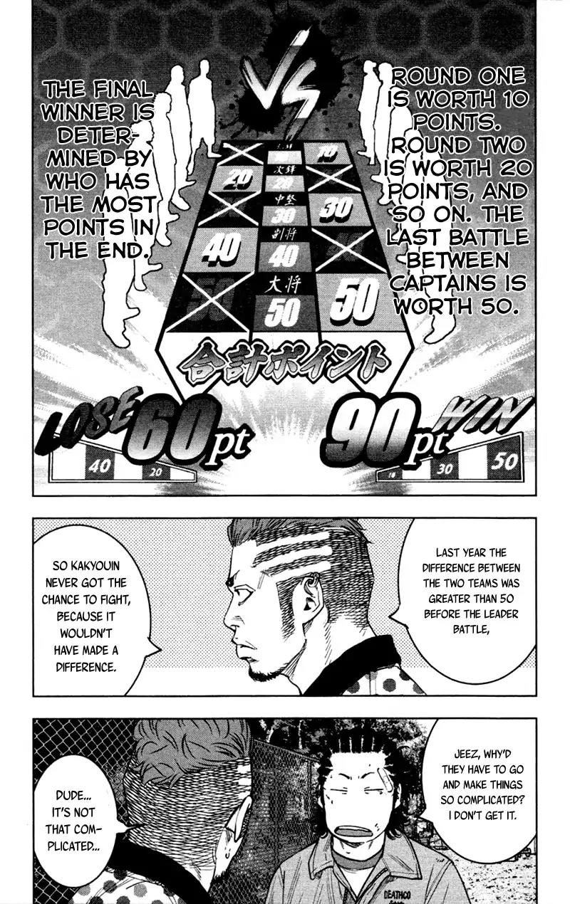 Clover (TETSUHIRO Hirakawa) Chapter 344 page 14 - Chapter 344: Rules for the championship battle