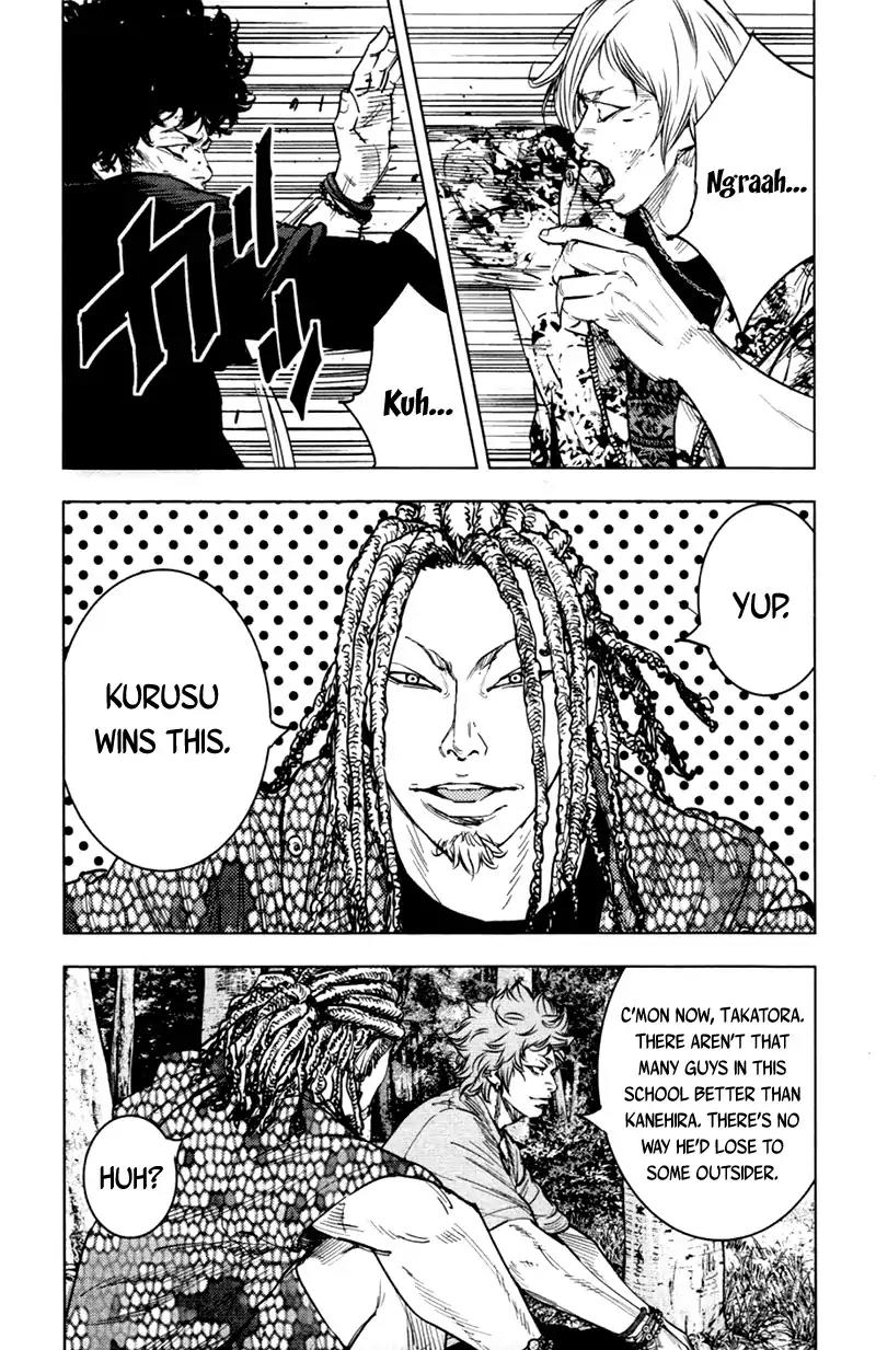 Clover (TETSUHIRO Hirakawa) Chapter 347 page 10 - Chapter 347: Kurusu Takumi vs Kanehira Yuu