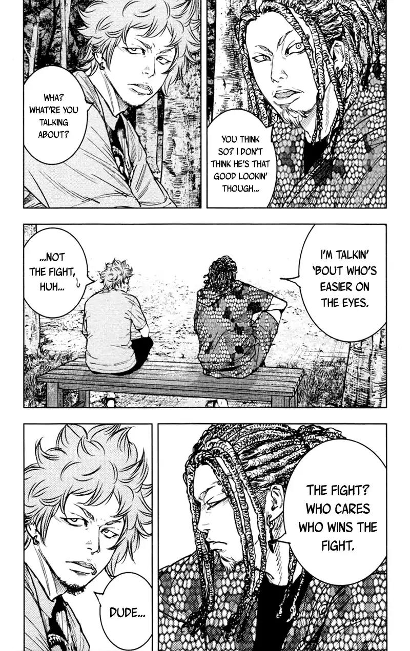 Clover (TETSUHIRO Hirakawa) Chapter 347 page 11 - Chapter 347: Kurusu Takumi vs Kanehira Yuu