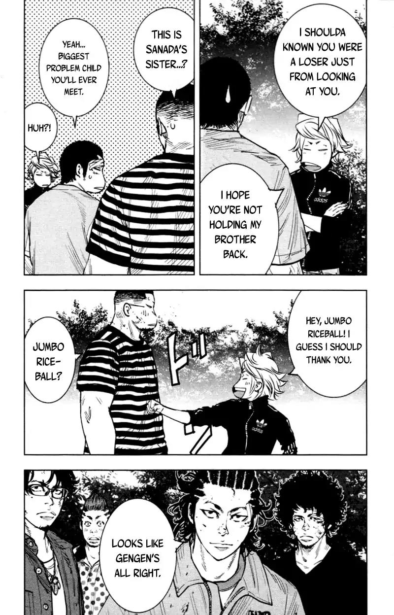 Clover (TETSUHIRO Hirakawa) Chapter 354 page 11 - Chapter 354: Sanada's Weak Point