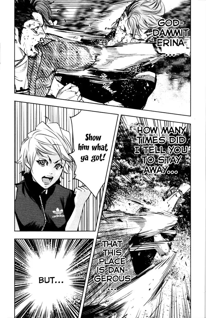 Clover (TETSUHIRO Hirakawa) Chapter 354 page 17 - Chapter 354: Sanada's Weak Point