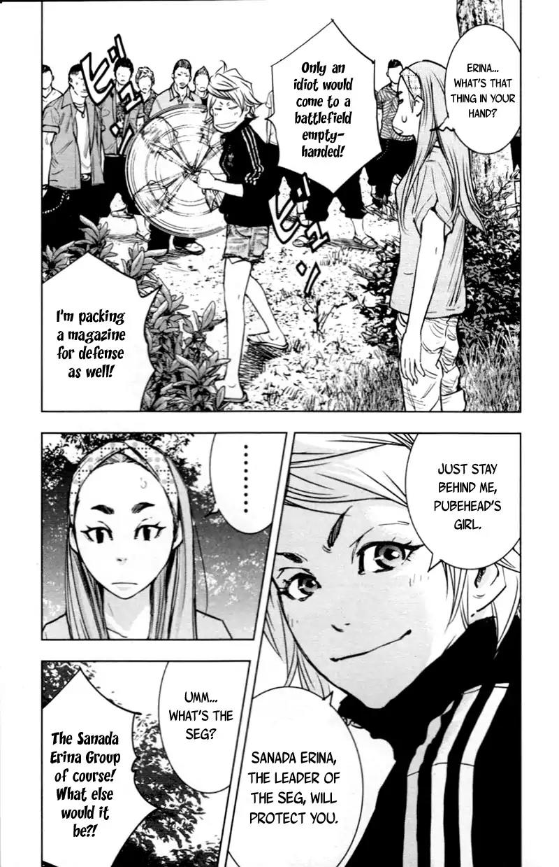 Clover (TETSUHIRO Hirakawa) Chapter 354 page 6 - Chapter 354: Sanada's Weak Point