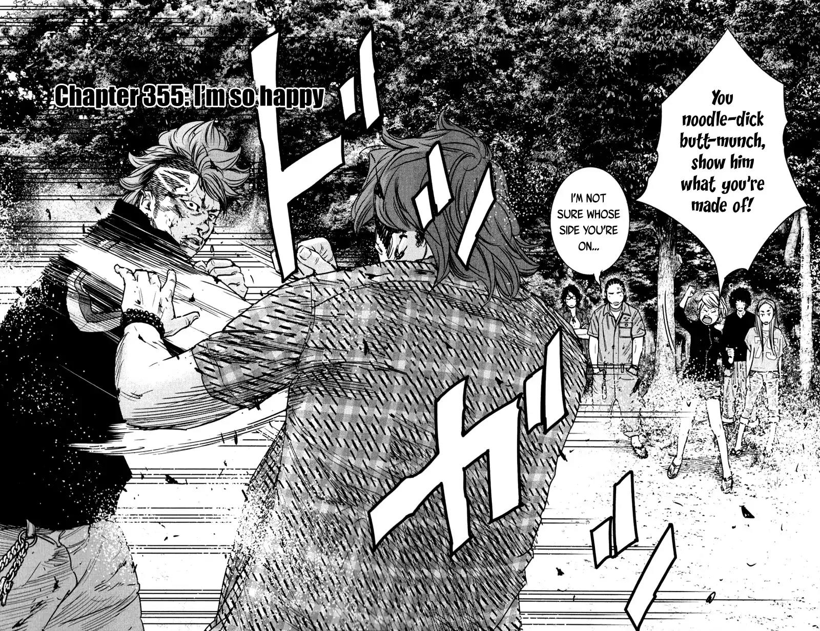 Clover (TETSUHIRO Hirakawa) Chapter 355 page 3 - Chapter 355: I'm so happy