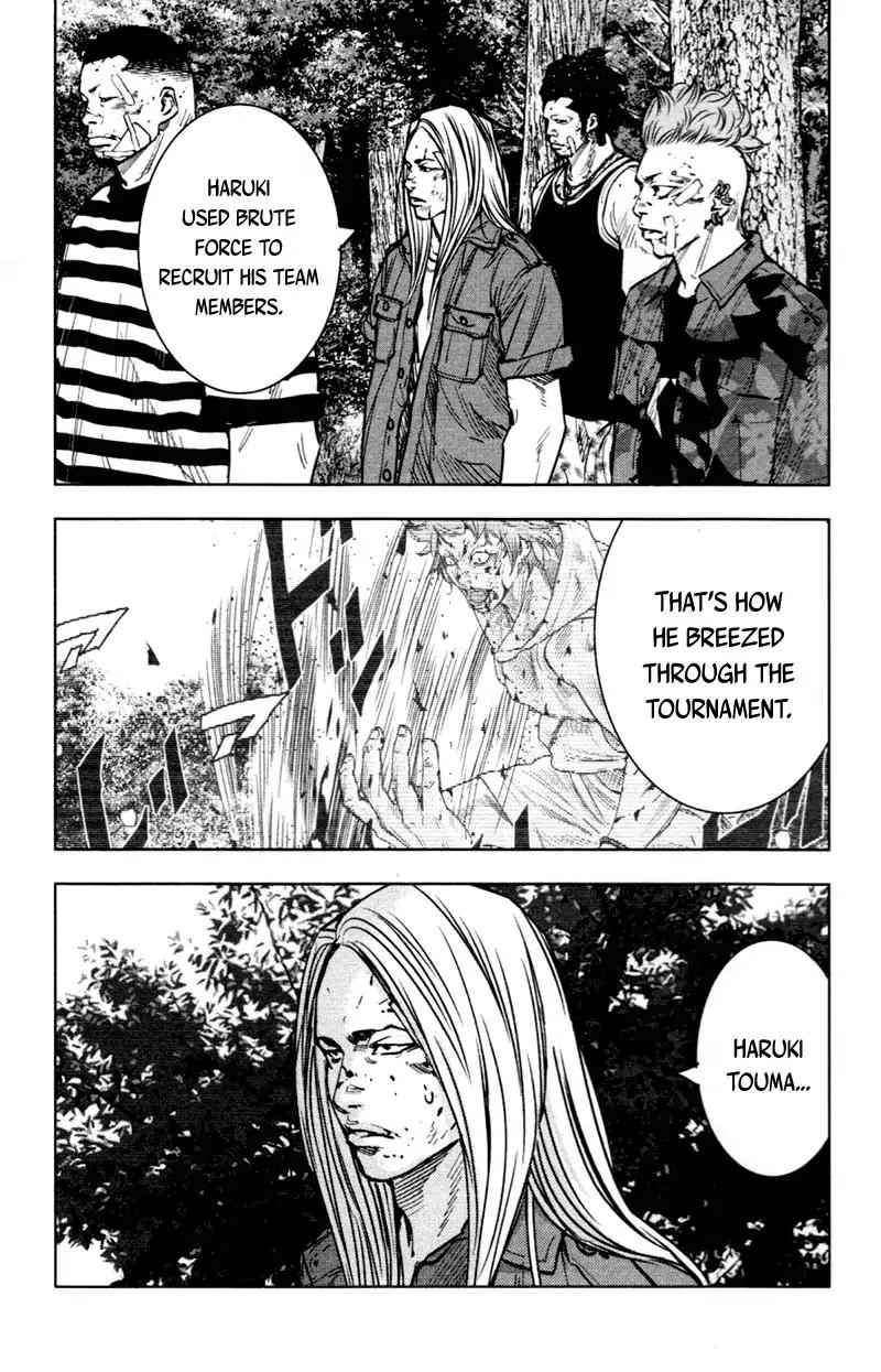 Clover (TETSUHIRO Hirakawa) Chapter 357 page 15 - Chapter 357: Kira Raito vs Haruki Touma