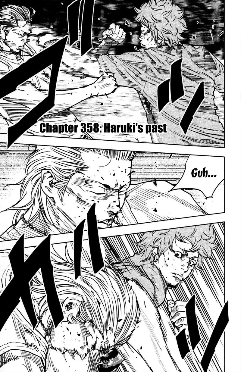 Clover (TETSUHIRO Hirakawa) Chapter 358 page 2 - Chapter 358: Haruki's past