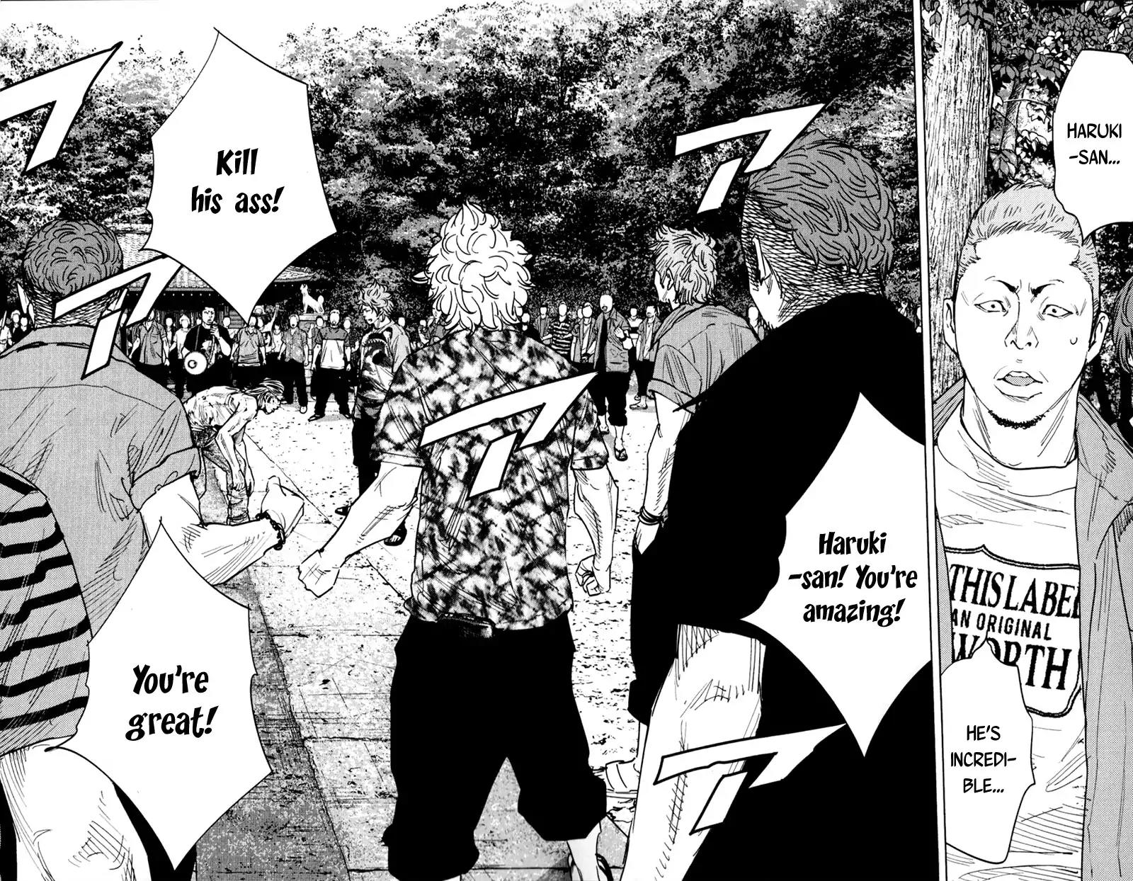 Clover (TETSUHIRO Hirakawa) Chapter 358 page 5 - Chapter 358: Haruki's past