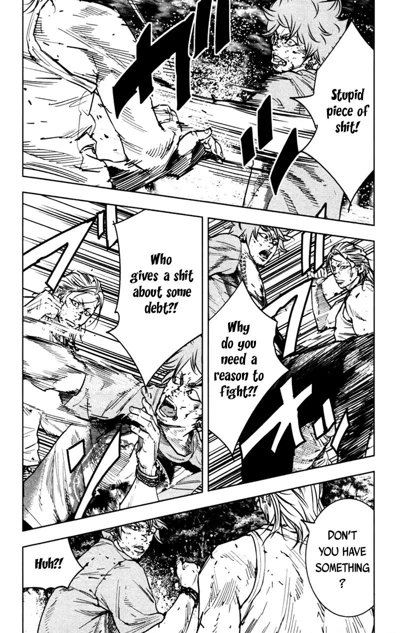 Clover (TETSUHIRO Hirakawa) Chapter 361 page 8 - Chapter 361: Haruki roars
