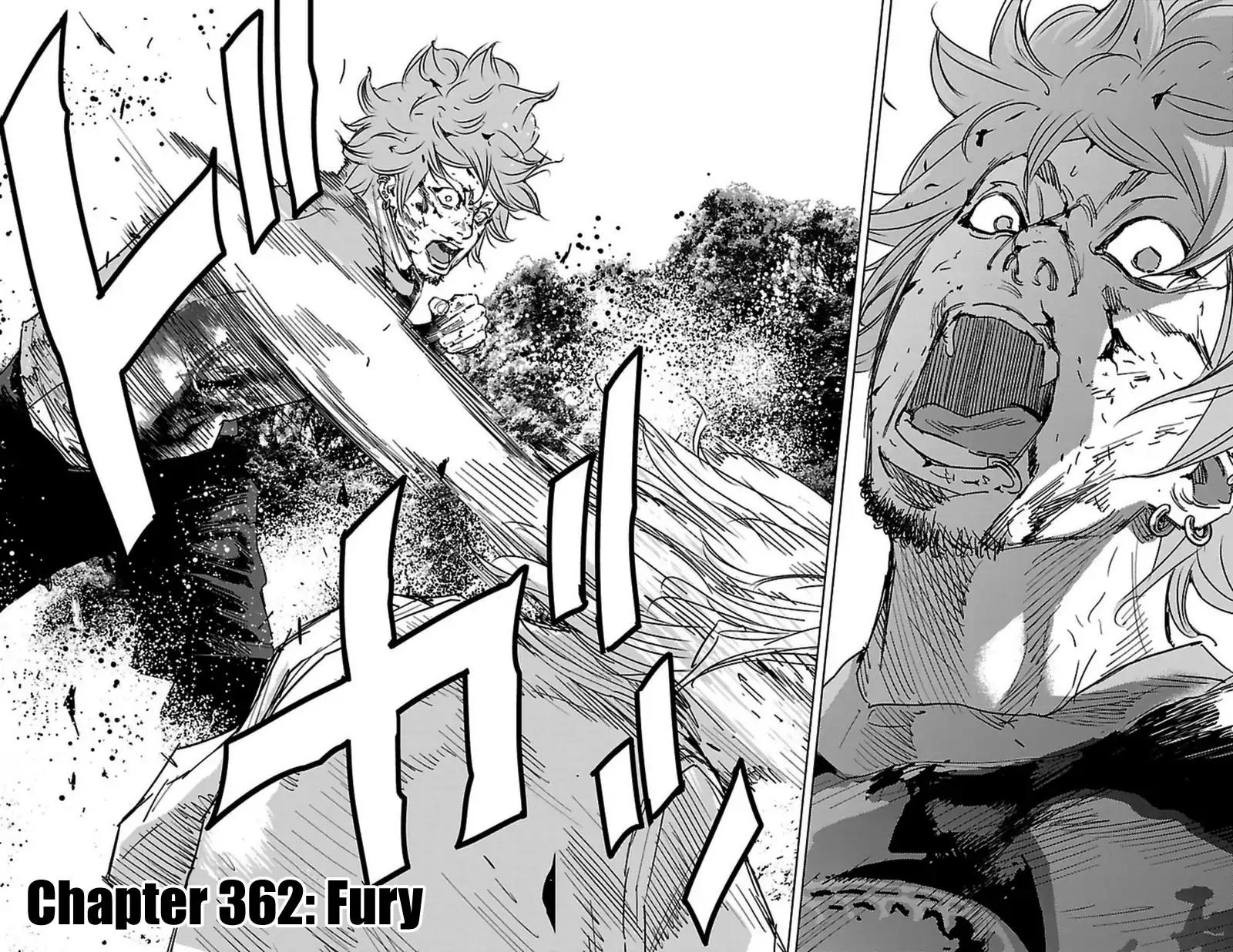 Clover (TETSUHIRO Hirakawa) Chapter 362 page 6 - Chapter 362: Fury