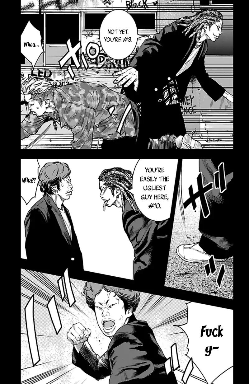 Clover (TETSUHIRO Hirakawa) Chapter 366 page 7 - Chapter 366: The Strongest Man In Kouyou Kamishima History, Kusunoki Takatora.